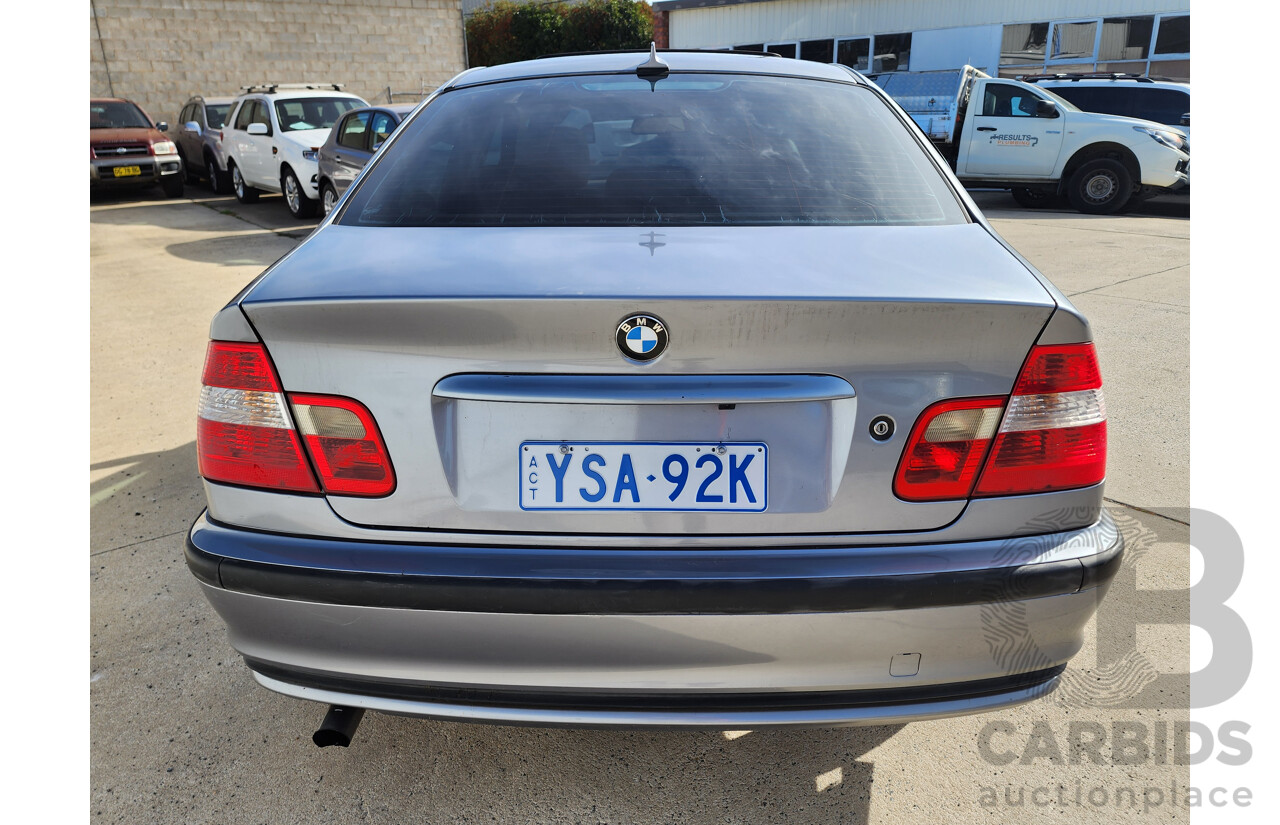 6/2004 Bmw 3 18i E46 4d Sedan Grey 2.0L