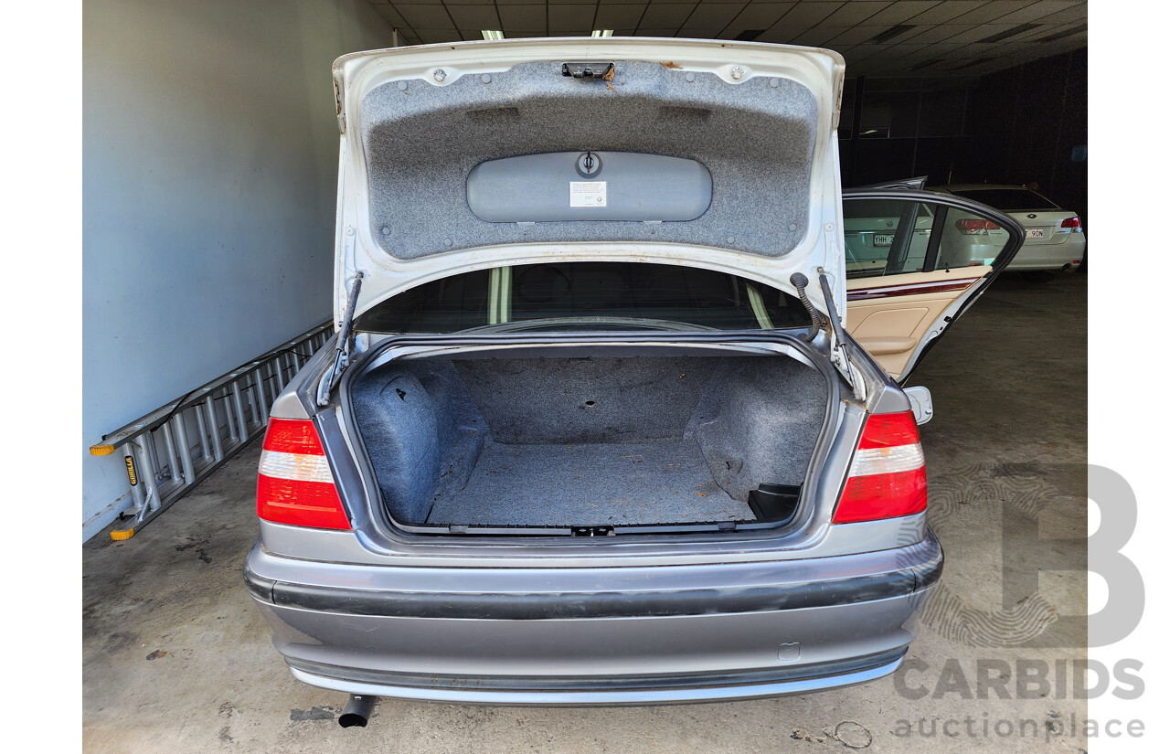 6/2004 Bmw 3 18i E46 4d Sedan Grey 2.0L