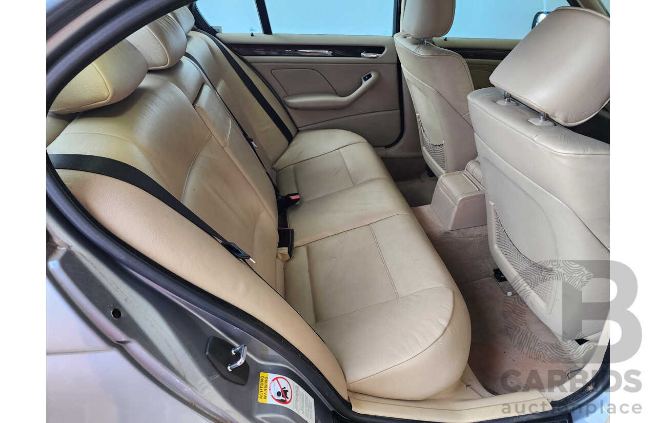 6/2004 Bmw 3 18i E46 4d Sedan Grey 2.0L