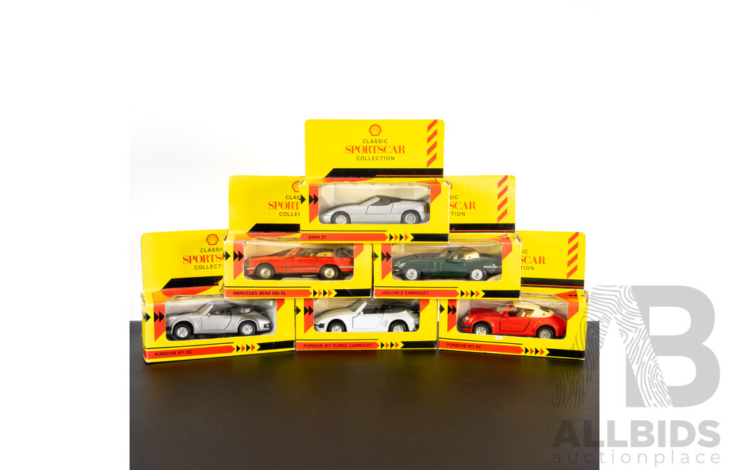 Six Shell Sports Car Collection - Lot 1617804 | ALLBIDS
