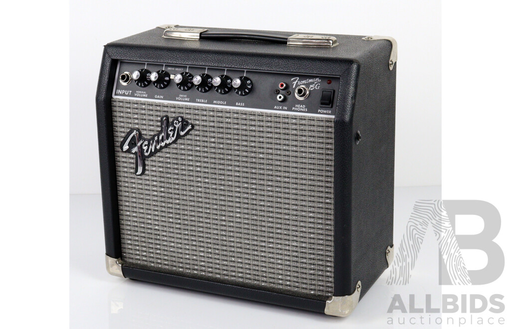 Retro Fender Frontman 15G Amplifier, Type PR493