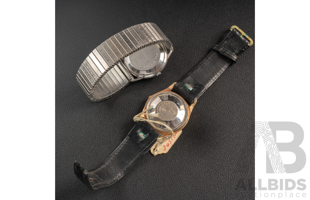 Olma Automatic 25 Jewels Vintage Watch & Foresta Automatic 25 Jewels Vintage Watch