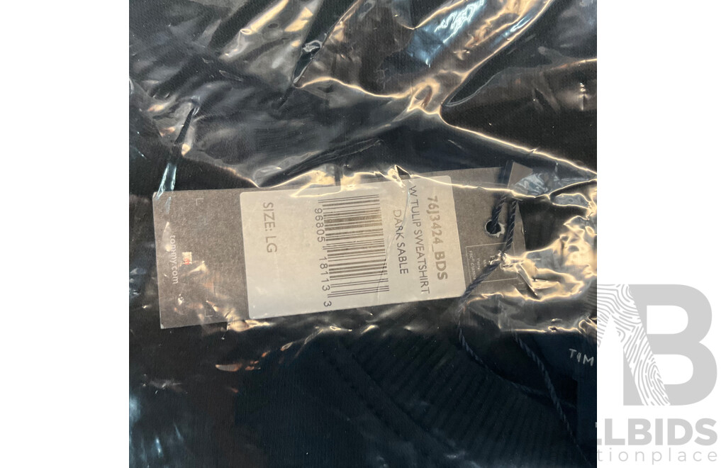 TOMMY HILFIGER, NAUTICA, CHAMPION, SUPERDRY Jumpers & Hoodies - Lot of 5