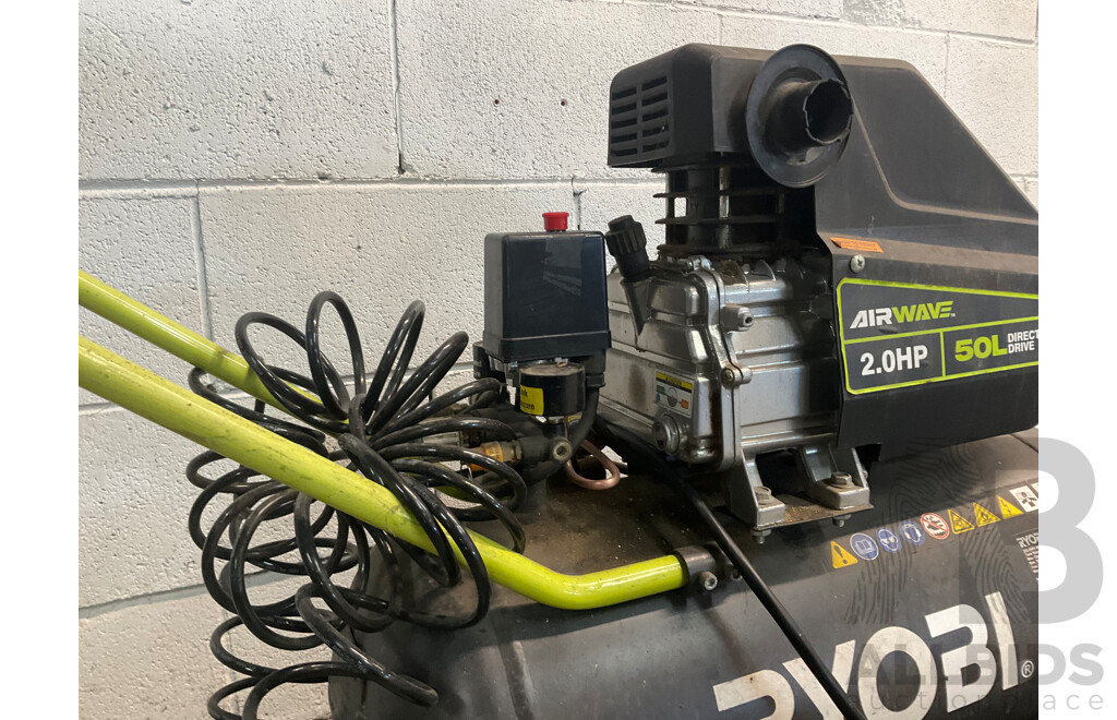 RYOBI Airwave 50L Air Compressor