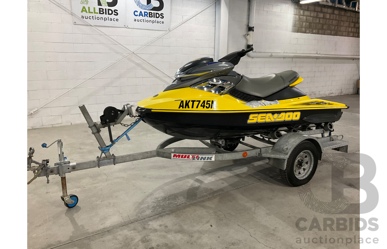 2004 Seadoo RXP Jetski & Mackay Trailer
