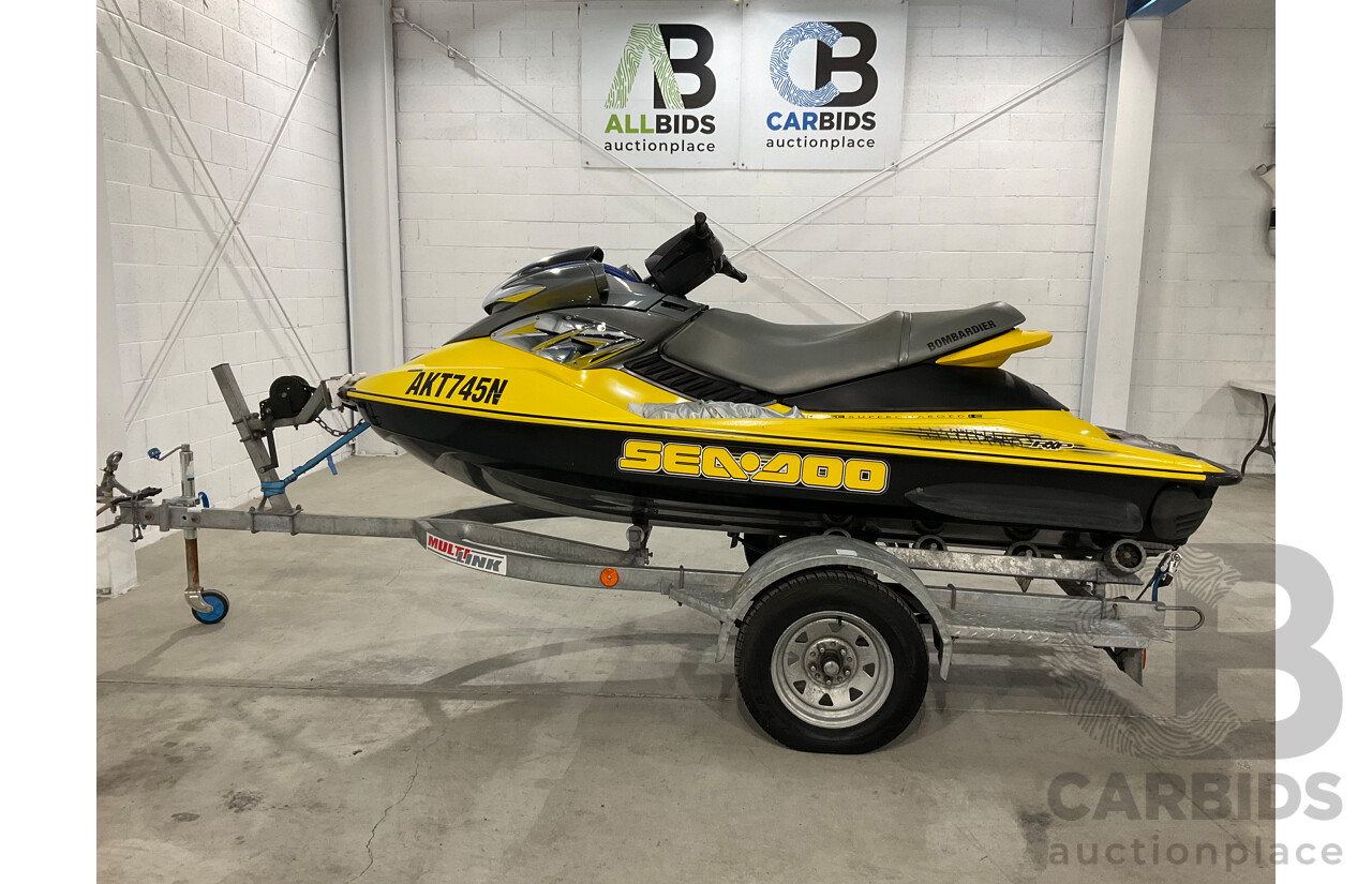 2004 Seadoo RXP Jetski & Mackay Trailer