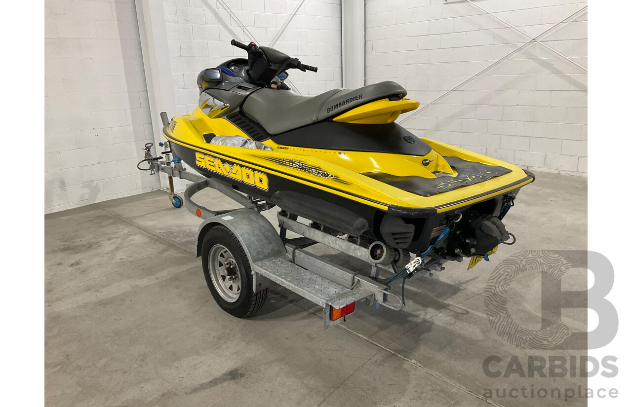 2004 Seadoo RXP Jetski & Mackay Trailer