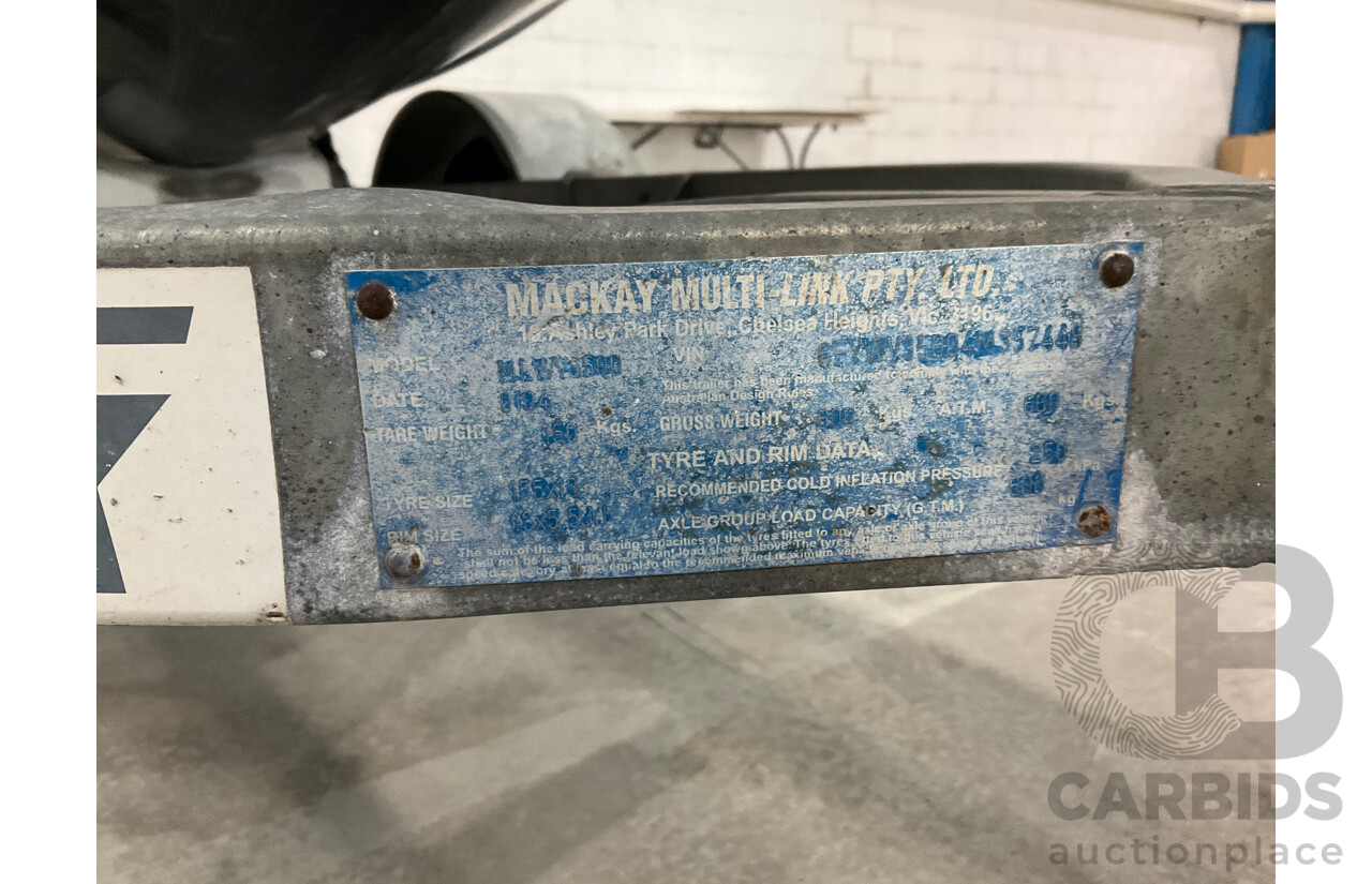 2004 Seadoo RXP Jetski & Mackay Trailer