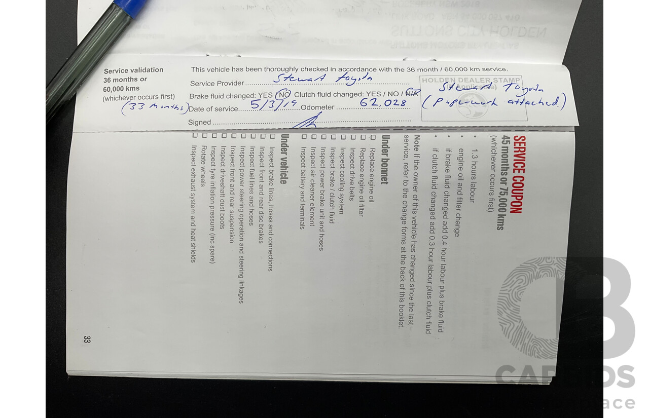 03/2016 Holden Cruze SRi Z-Series (FWD) JH MY16 4d Sedan Slipstream Blue Metallic Turbo 1.6L