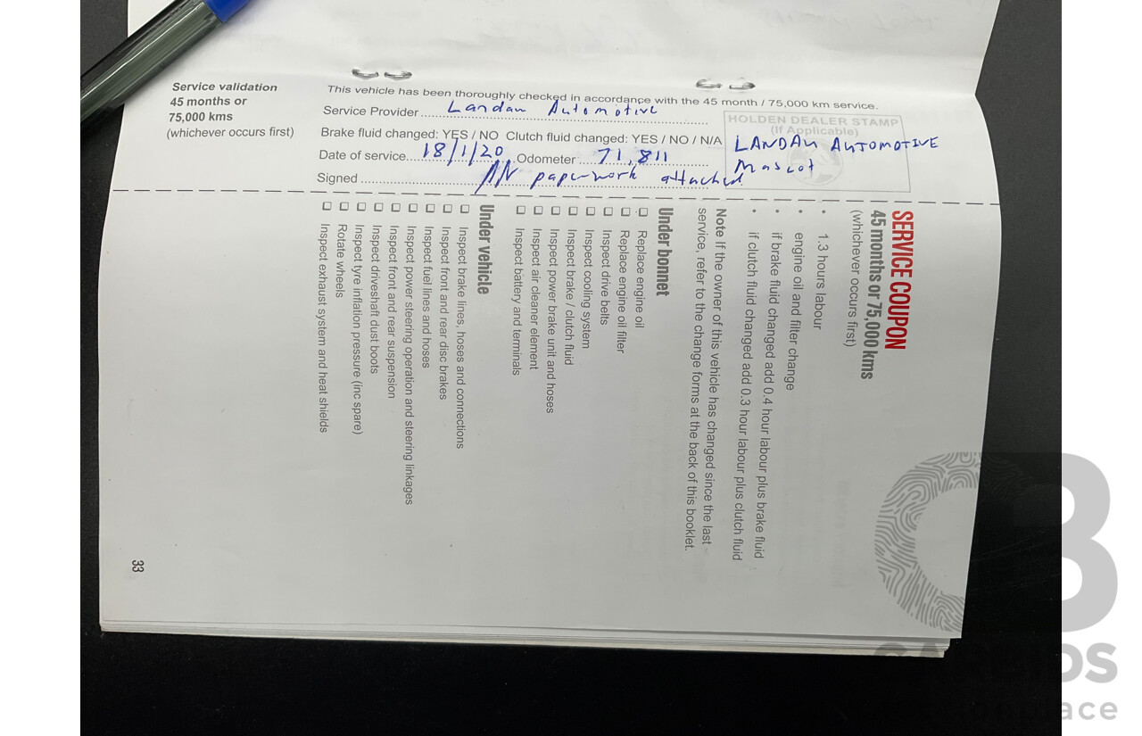 03/2016 Holden Cruze SRi Z-Series (FWD) JH MY16 4d Sedan Slipstream Blue Metallic Turbo 1.6L