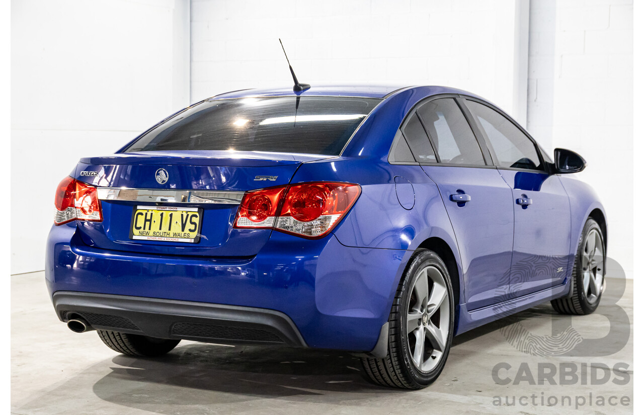 03/2016 Holden Cruze SRi Z-Series (FWD) JH MY16 4d Sedan Slipstream Blue Metallic Turbo 1.6L