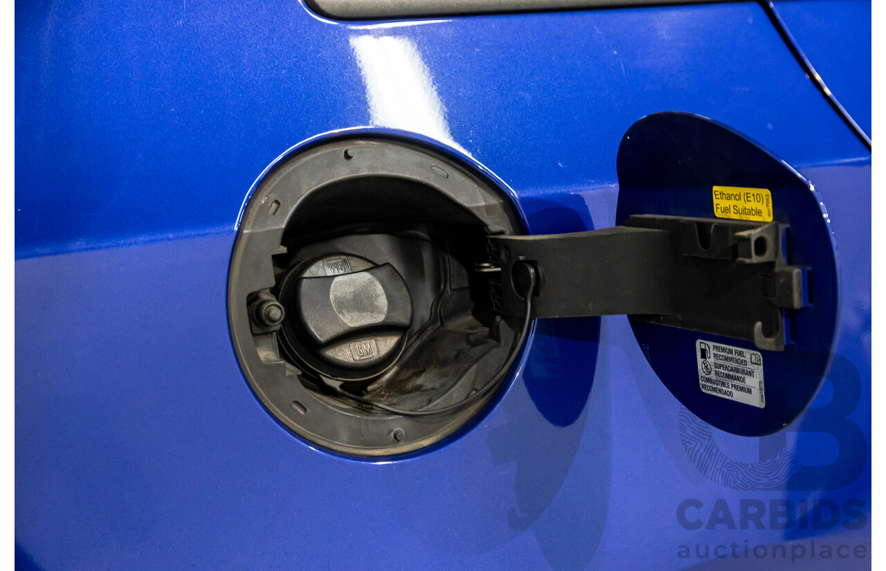 03/2016 Holden Cruze SRi Z-Series (FWD) JH MY16 4d Sedan Slipstream Blue Metallic Turbo 1.6L