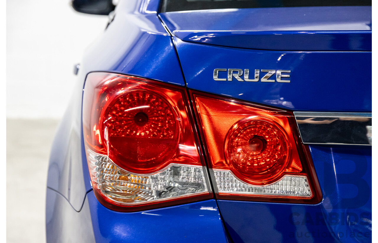 03/2016 Holden Cruze SRi Z-Series (FWD) JH MY16 4d Sedan Slipstream Blue Metallic Turbo 1.6L