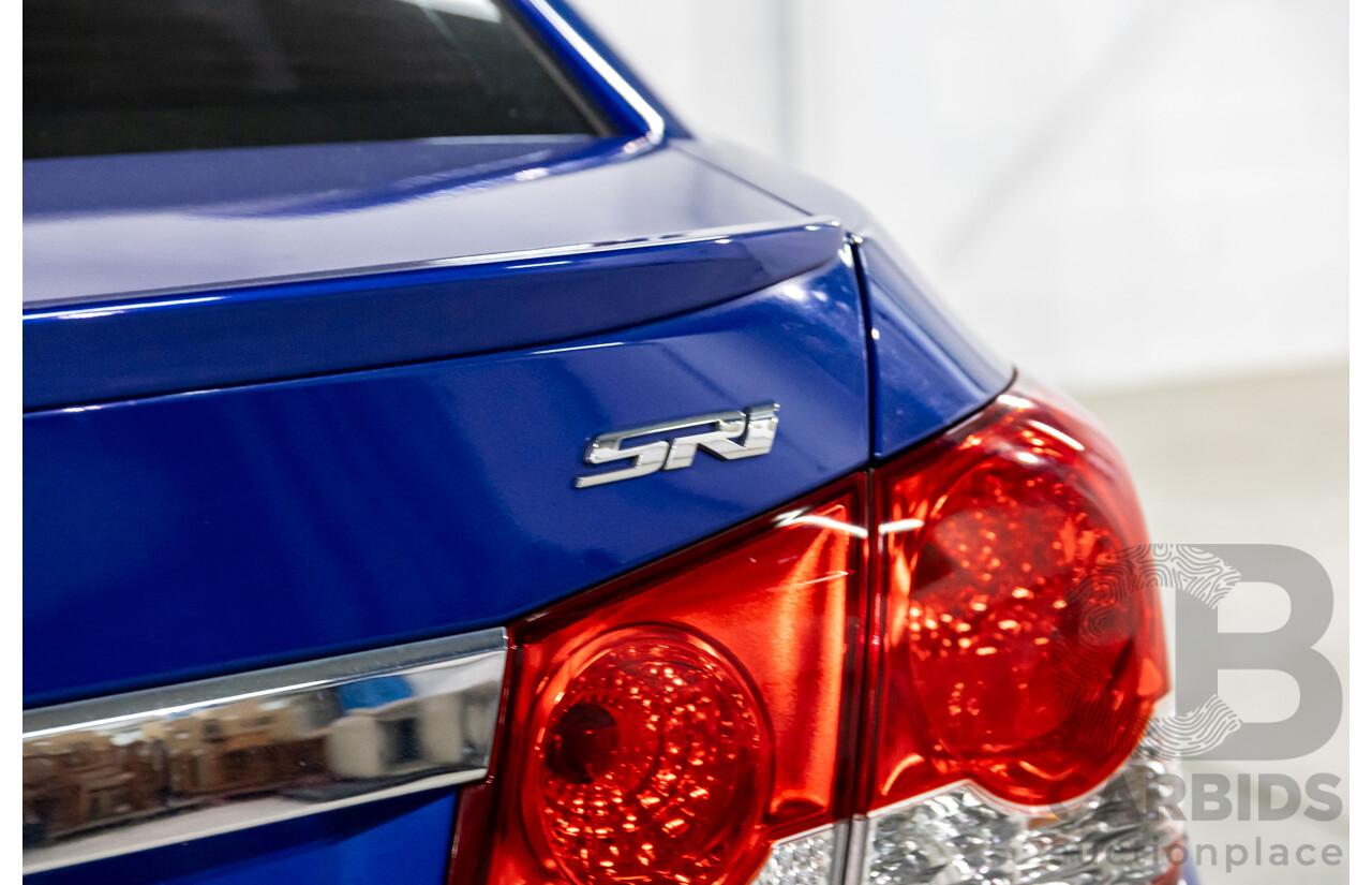 03/2016 Holden Cruze SRi Z-Series (FWD) JH MY16 4d Sedan Slipstream Blue Metallic Turbo 1.6L