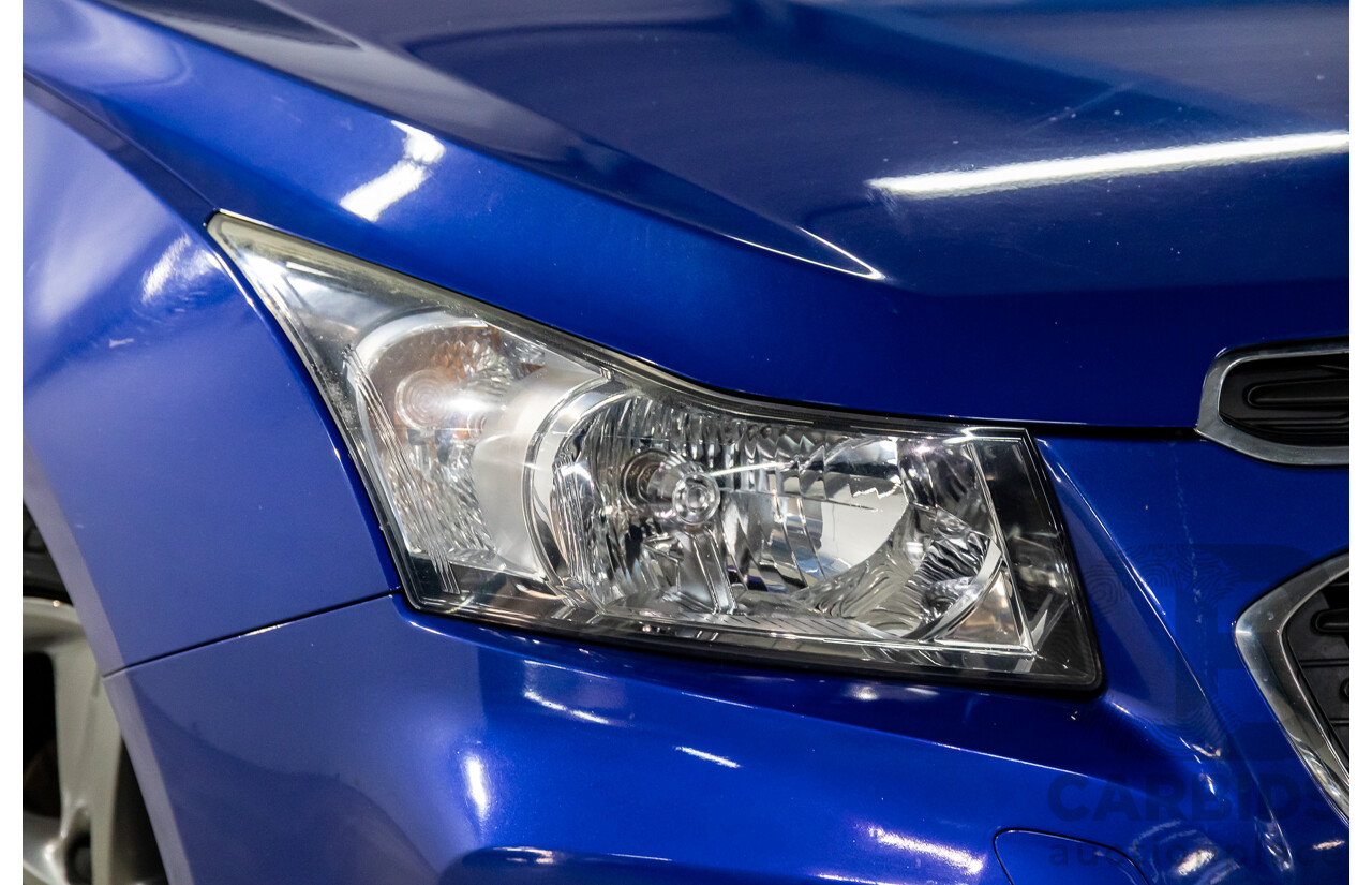 03/2016 Holden Cruze SRi Z-Series (FWD) JH MY16 4d Sedan Slipstream Blue Metallic Turbo 1.6L