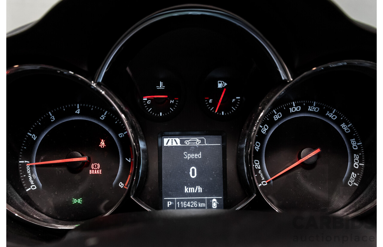 03/2016 Holden Cruze SRi Z-Series (FWD) JH MY16 4d Sedan Slipstream Blue Metallic Turbo 1.6L