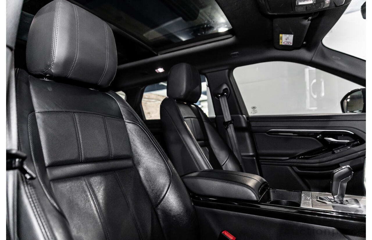 01/2020 Range Rover Evoque D180 S (AWD) L551 132kW MY20.5 4d Wagon Fuji White/Santorini Black Roof Turbo Diesel 2.0L