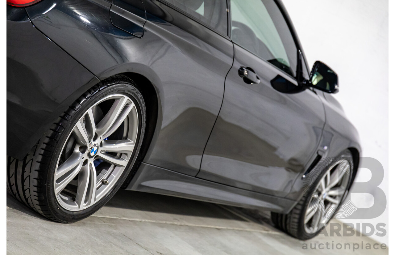 11/2015 BMW 435i F32 MY15 2d Coupe Black Sapphire Metallic Turbo 3.0L