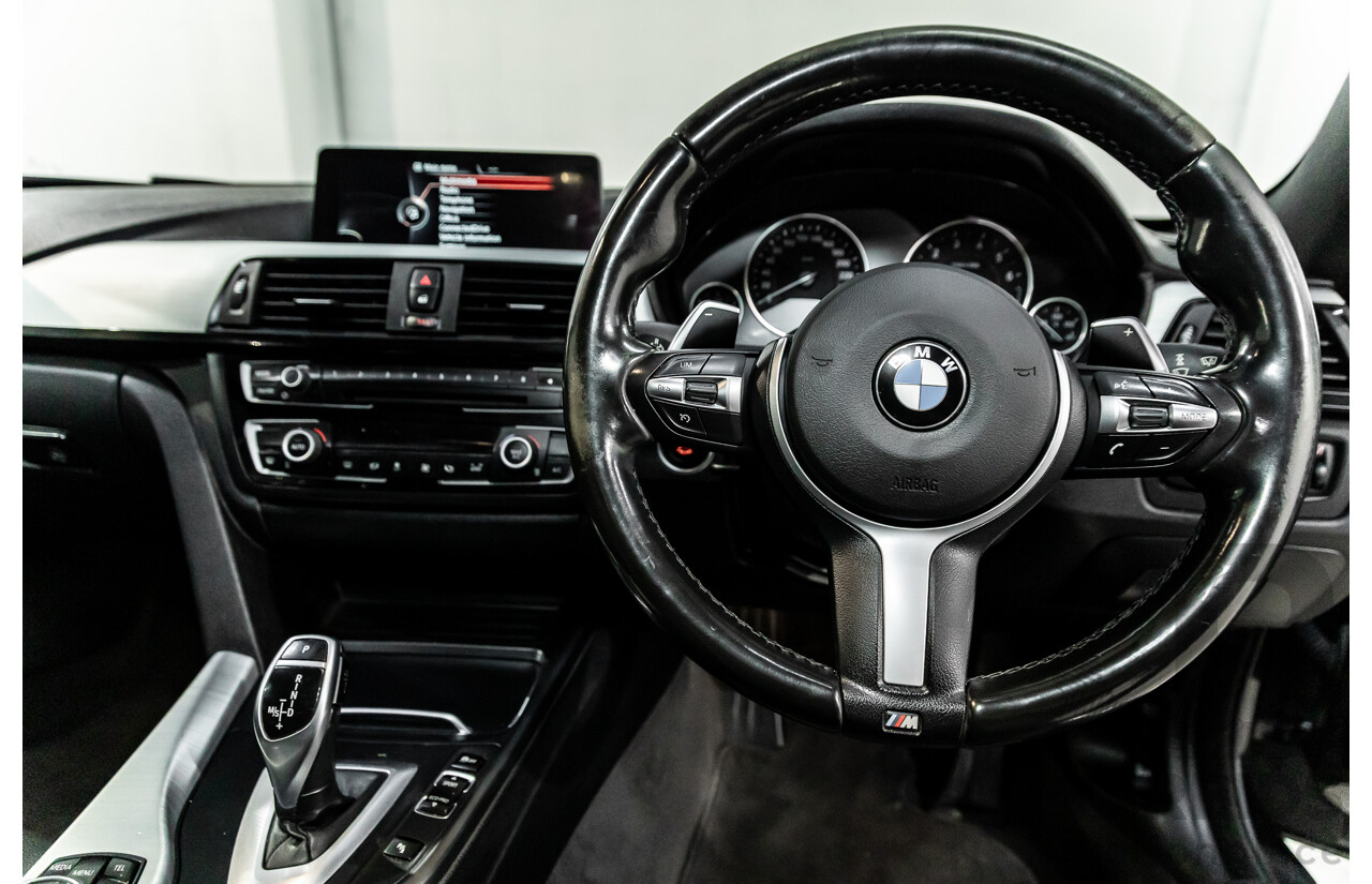 11/2015 BMW 435i F32 MY15 2d Coupe Black Sapphire Metallic Turbo 3.0L