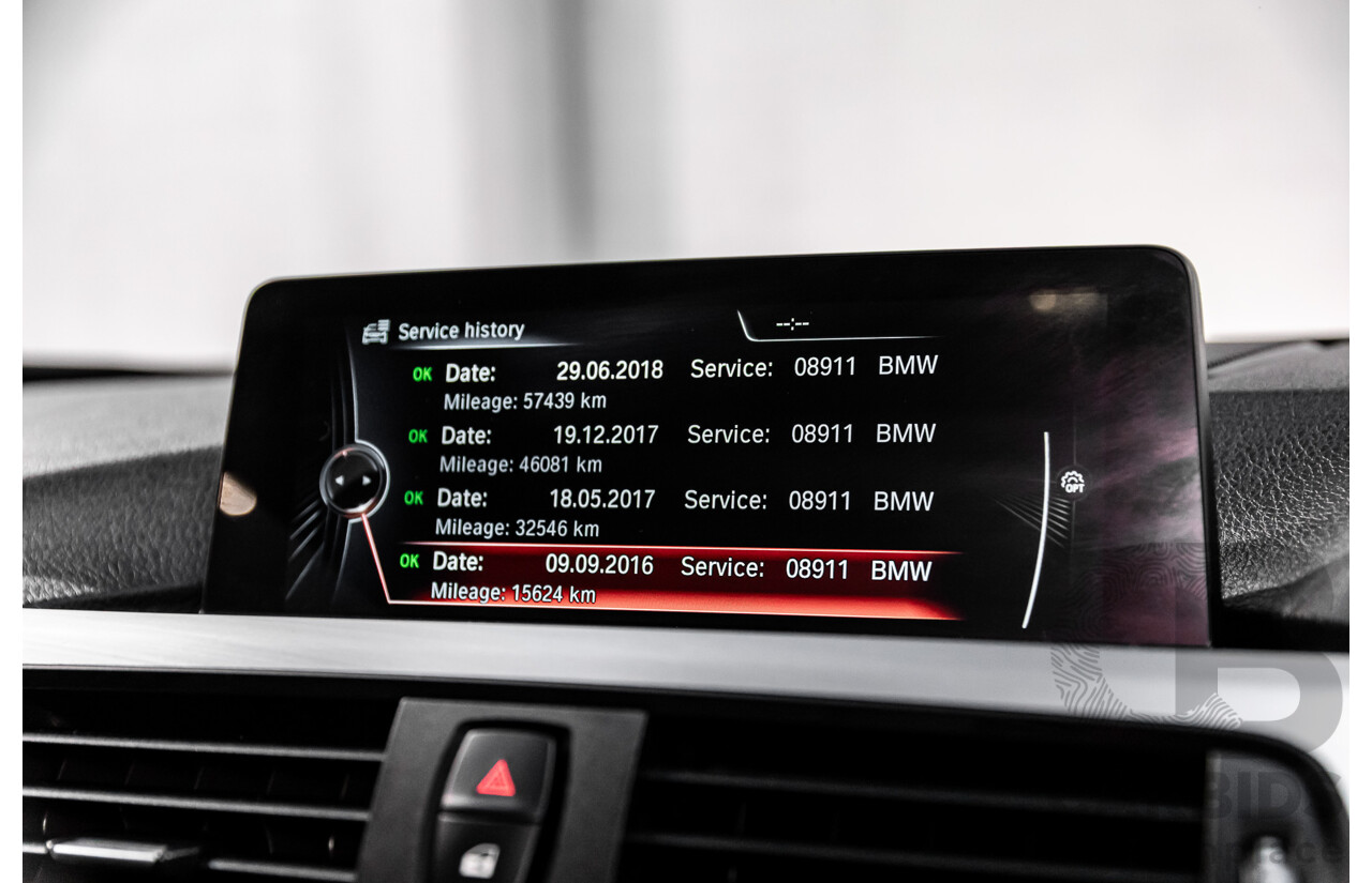 11/2015 BMW 435i F32 MY15 2d Coupe Black Sapphire Metallic Turbo 3.0L