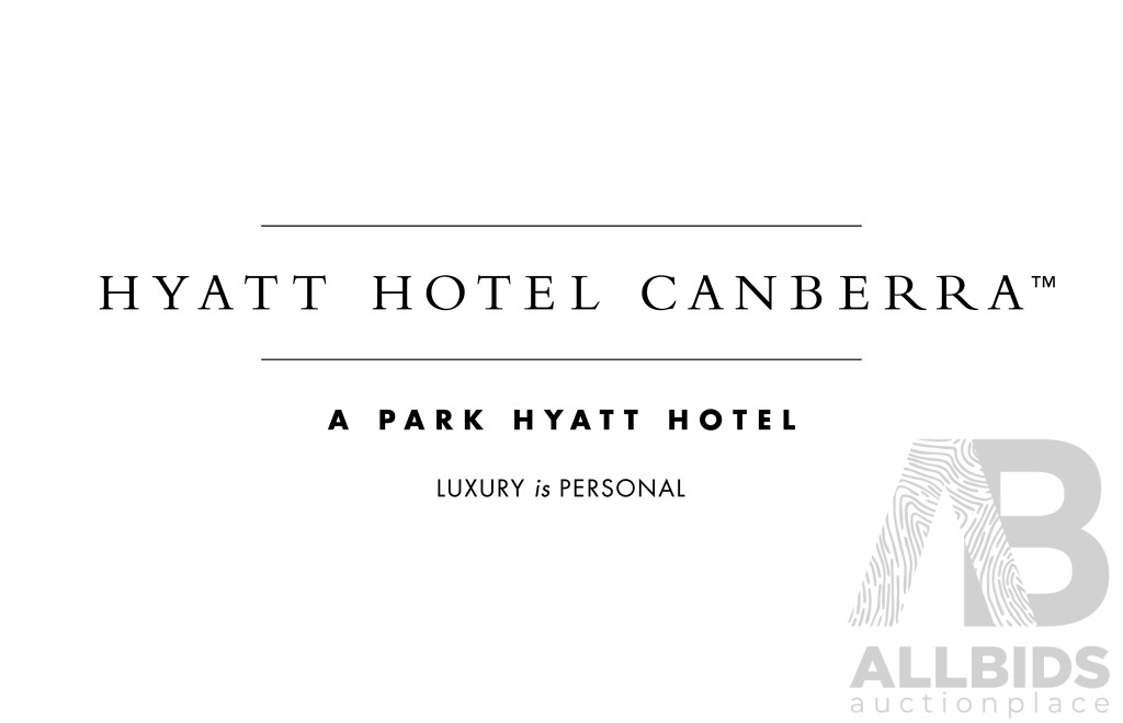 Champagne High Tea at the Hyatt Hotel Canberra for 2 People