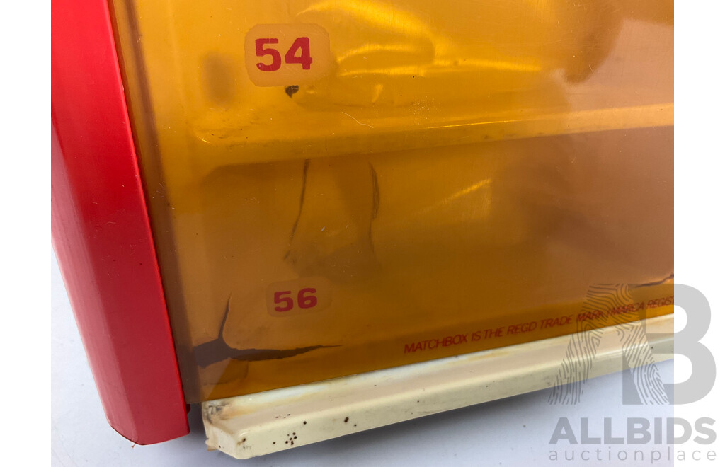 1980's Matchbox Retailers Revolving Display Case