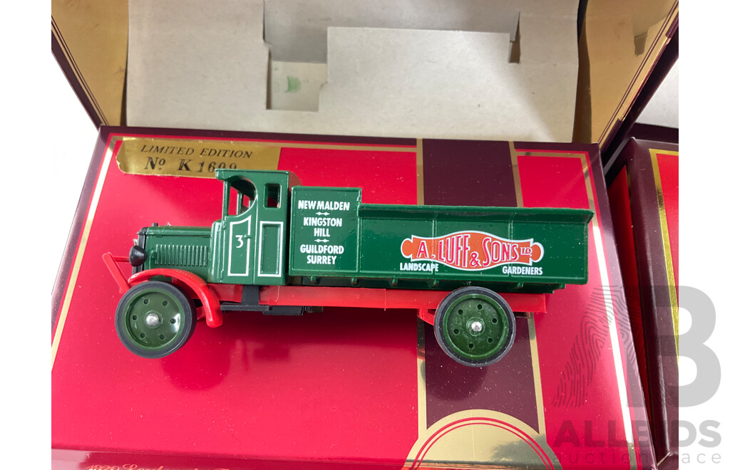Matchbox Models of Yesteryear Limited Edition 1920 Leyland Three Ton Subsidy Lorry and Fowler Showman's Engine