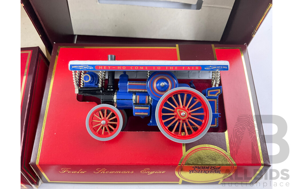 Matchbox Models of Yesteryear Limited Edition 1920 Leyland Three Ton Subsidy Lorry and Fowler Showman's Engine