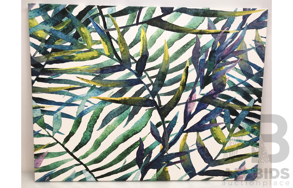 Fiona Glenn, Into the Leaves, Print on Polyester, 118 X 90 Cm