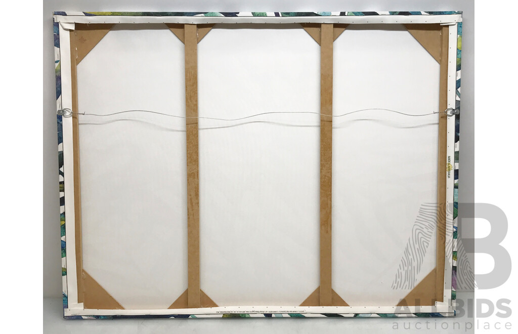 Fiona Glenn, Into the Leaves, Print on Polyester, 118 X 90 Cm