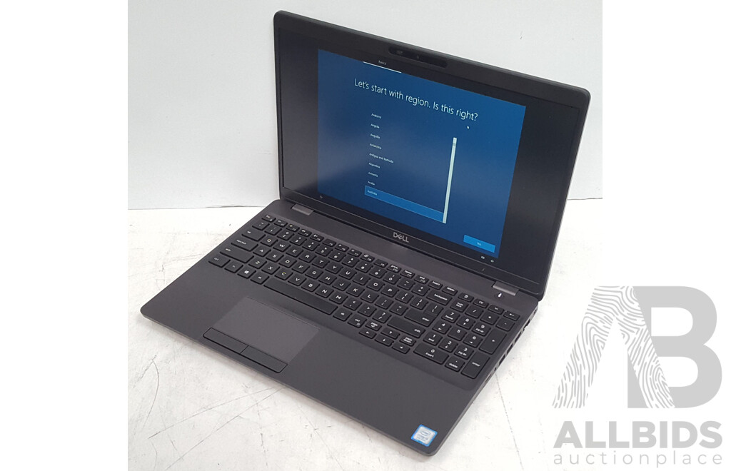 Dell Latitude 5501 Intel Core i5 (9300H) 2.40GHz-4.10GHz 4-Core CPU 15.6-Inch FHD Laptop