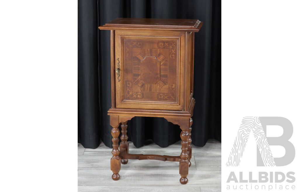 Italian Single Door Side Cabinet