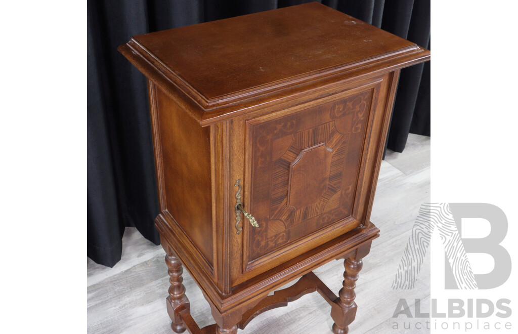 Italian Single Door Side Cabinet