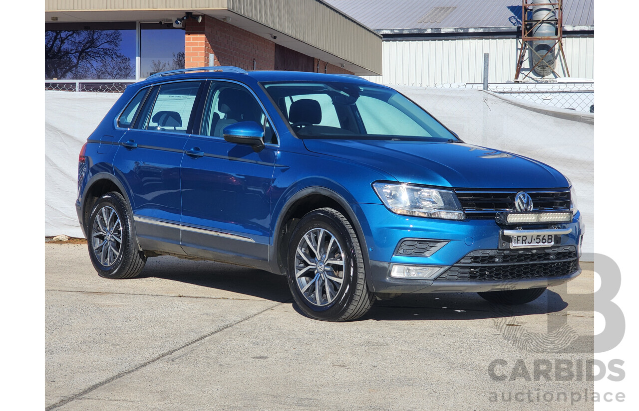 12/2016 Volkswagen Tiguan 110 TDI Comfortline 5NA MY16 4d Wagon Blue 2.0L