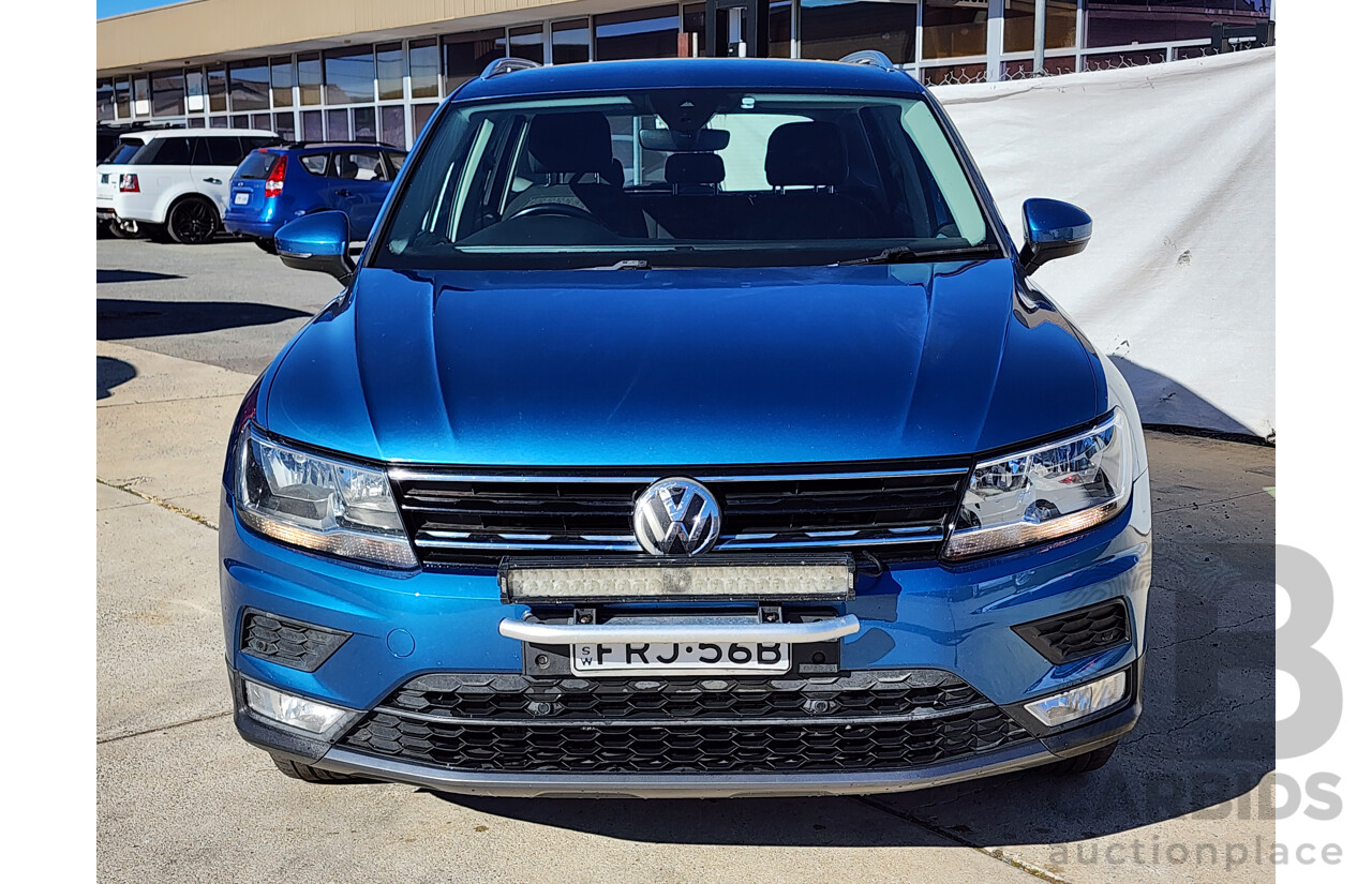 12/2016 Volkswagen Tiguan 110 TDI Comfortline 5NA MY16 4d Wagon Blue 2.0L