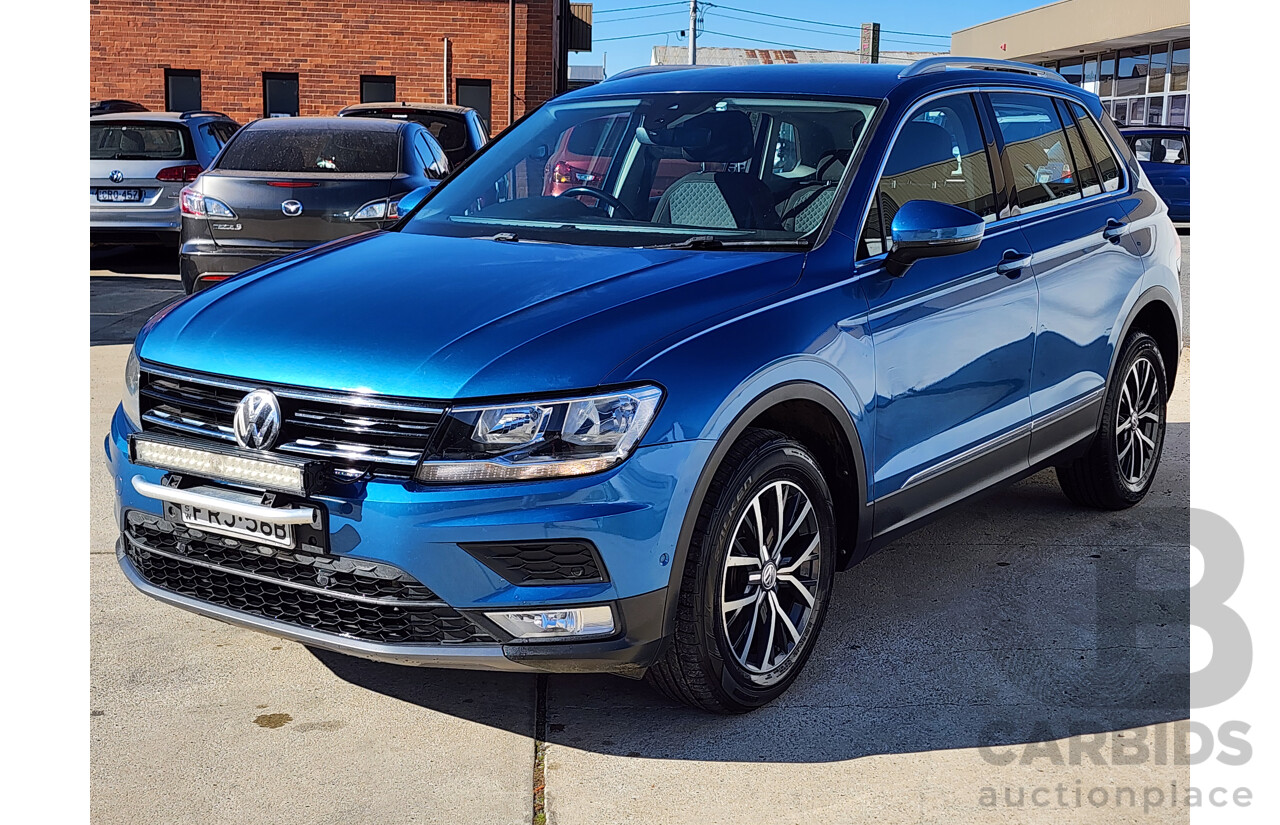 12/2016 Volkswagen Tiguan 110 TDI Comfortline 5NA MY16 4d Wagon Blue 2.0L