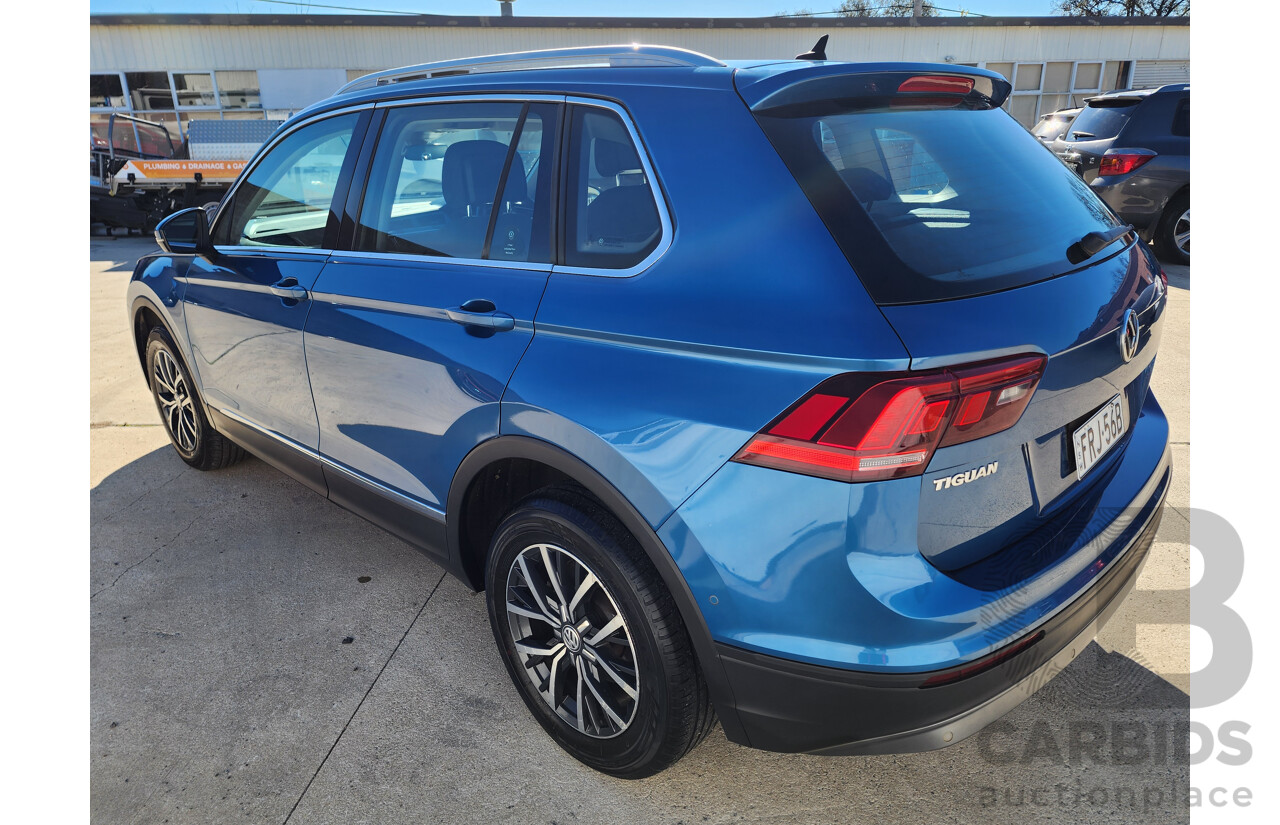 12/2016 Volkswagen Tiguan 110 TDI Comfortline 5NA MY16 4d Wagon Blue 2.0L