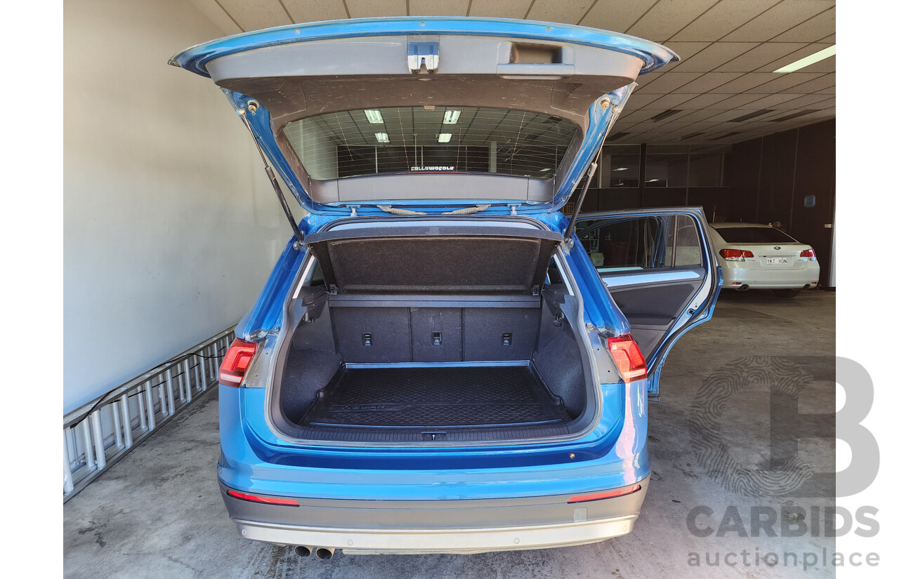 12/2016 Volkswagen Tiguan 110 TDI Comfortline 5NA MY16 4d Wagon Blue 2.0L