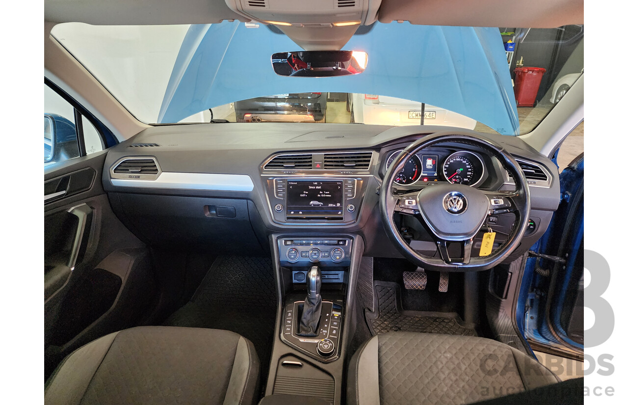 12/2016 Volkswagen Tiguan 110 TDI Comfortline 5NA MY16 4d Wagon Blue 2.0L