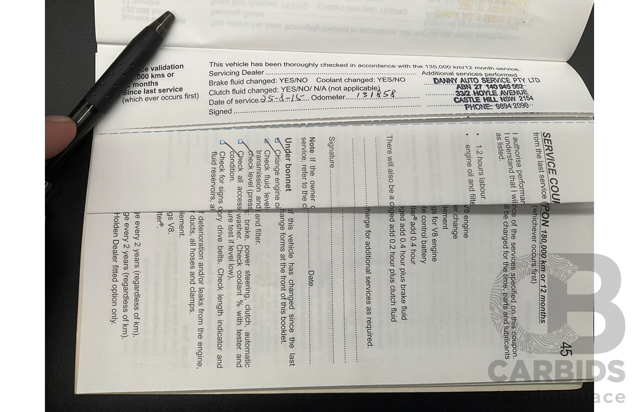 9/2006 Holden Calais VE 4d Sedan Sandstorm Gold Metallic V6 3.6L