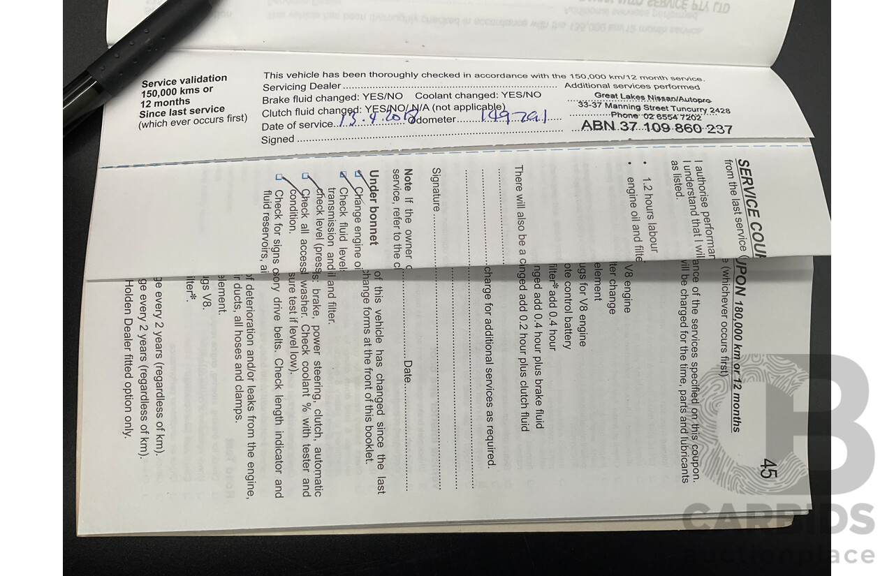 9/2006 Holden Calais VE 4d Sedan Sandstorm Gold Metallic V6 3.6L