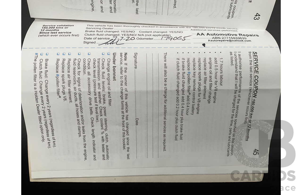 9/2006 Holden Calais VE 4d Sedan Sandstorm Gold Metallic V6 3.6L