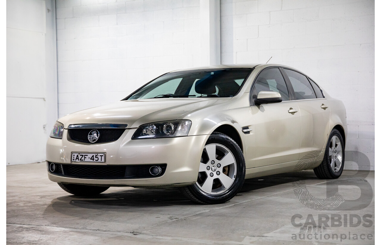 9/2006 Holden Calais VE 4d Sedan Sandstorm Gold Metallic V6 3.6L