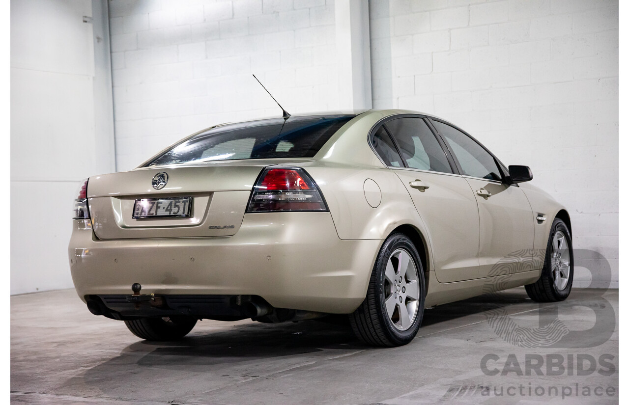9/2006 Holden Calais VE 4d Sedan Sandstorm Gold Metallic V6 3.6L