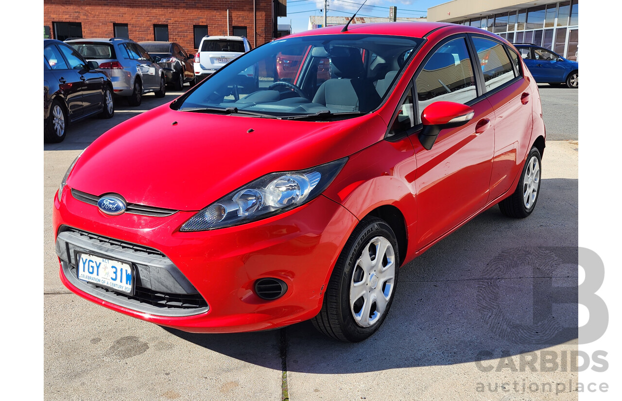 9/2010 Ford Fiesta CL WS 5d Hatchback Red 1.6L