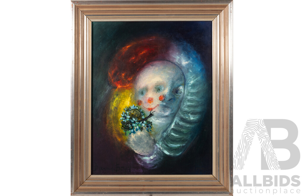 David Boyd, (20th Century, Australian, 1924 - 2011), Study for a Snail in the Nosegay (1992), Oil on Canvas Board, 63 x 52 cm (frame)