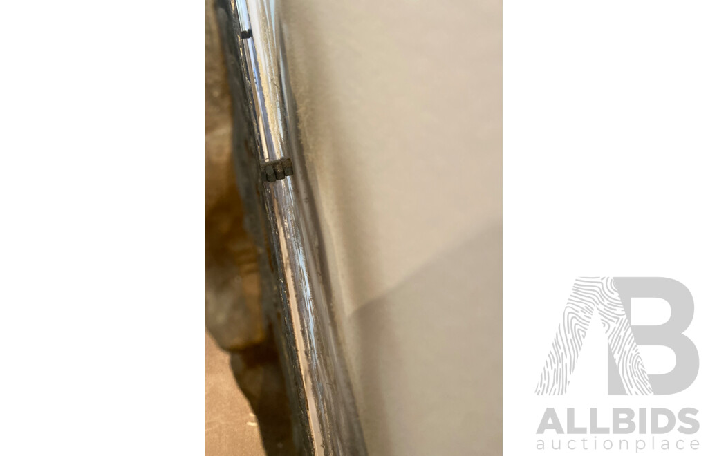 Cast Metal Rococo Style Bedhead