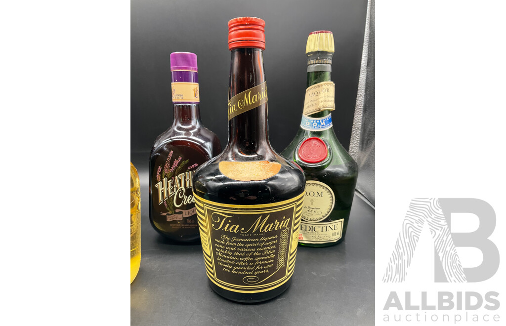 Assorted Vintage Spirits - Lot of 5