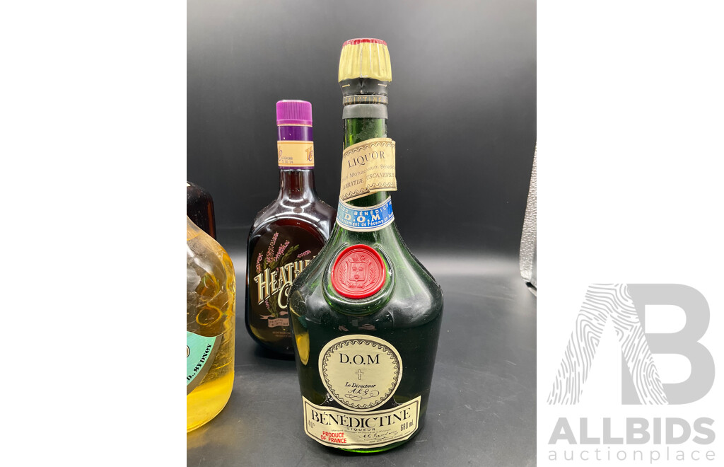 Assorted Vintage Spirits - Lot of 5