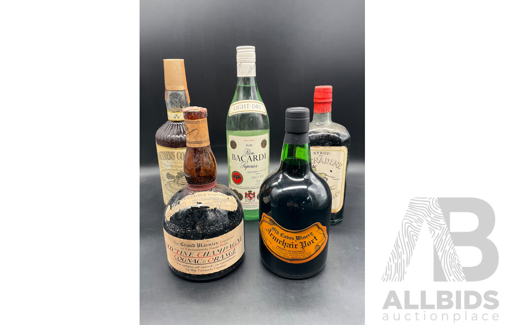Assorted Vintage Spirits - Lot of 5